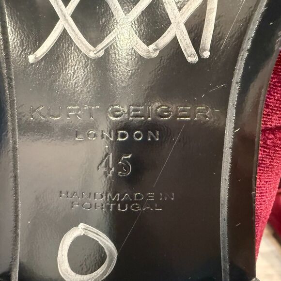 Kurt Geiger London Hugh Eagle Head Size 45 - Picture 6 of 7